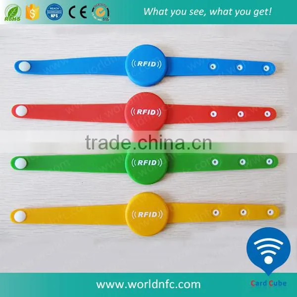 Custom Design One Time Use ISO14443A Disposable Ultralight RFID Wristband for Event
