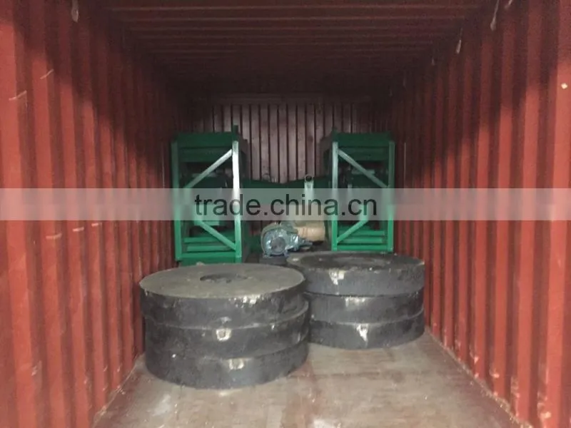 Good tungsten ore separator/wet pan mill/grinder