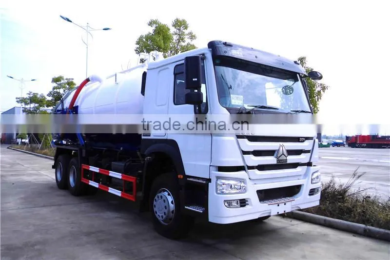New condition 20M3 4X2 sewage disposal vehicle with howo chassis