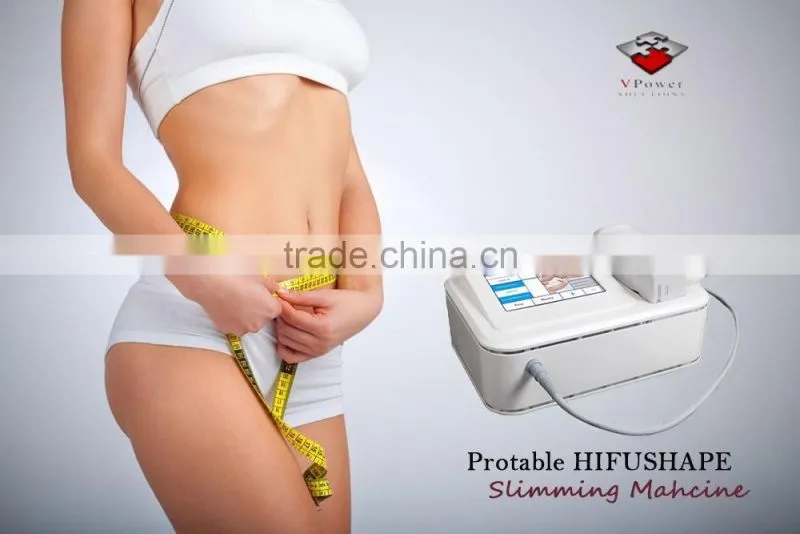 2017 protable ultrasound 8.0/13 mm transducer slimming beauty machine
