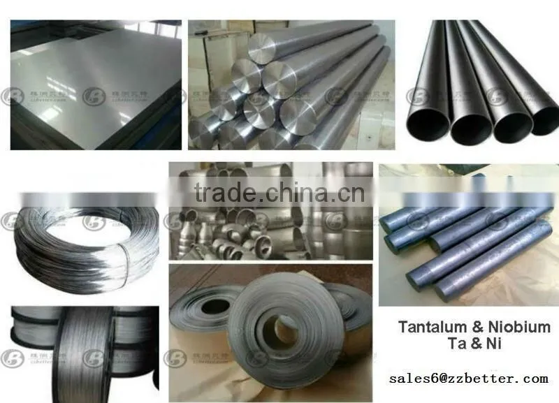 Good quality customized niobium rods