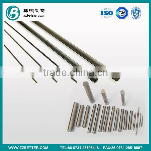 High quatity solid inch size ceramic carbide rods for end mill