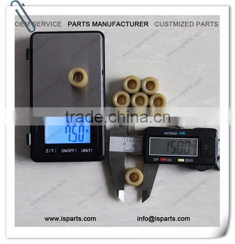 15*12mm 7.5g scooter weight roller motorcycle parts