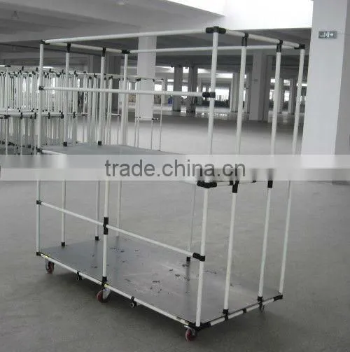 pipe storage rack system