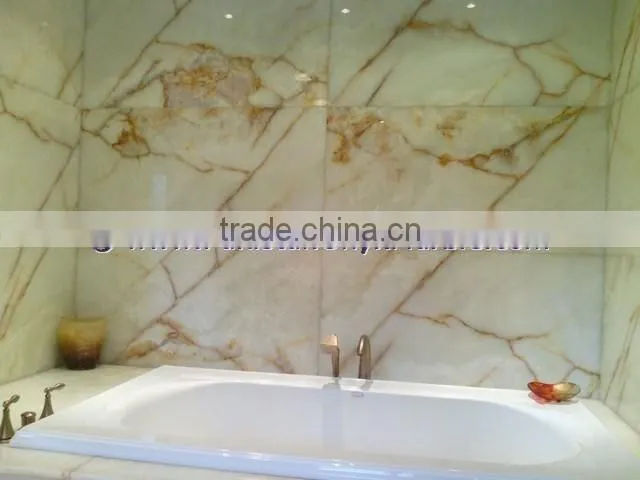MODERN LIGHTWEIGHT ONYX BATHROOM COUNTERTOPS