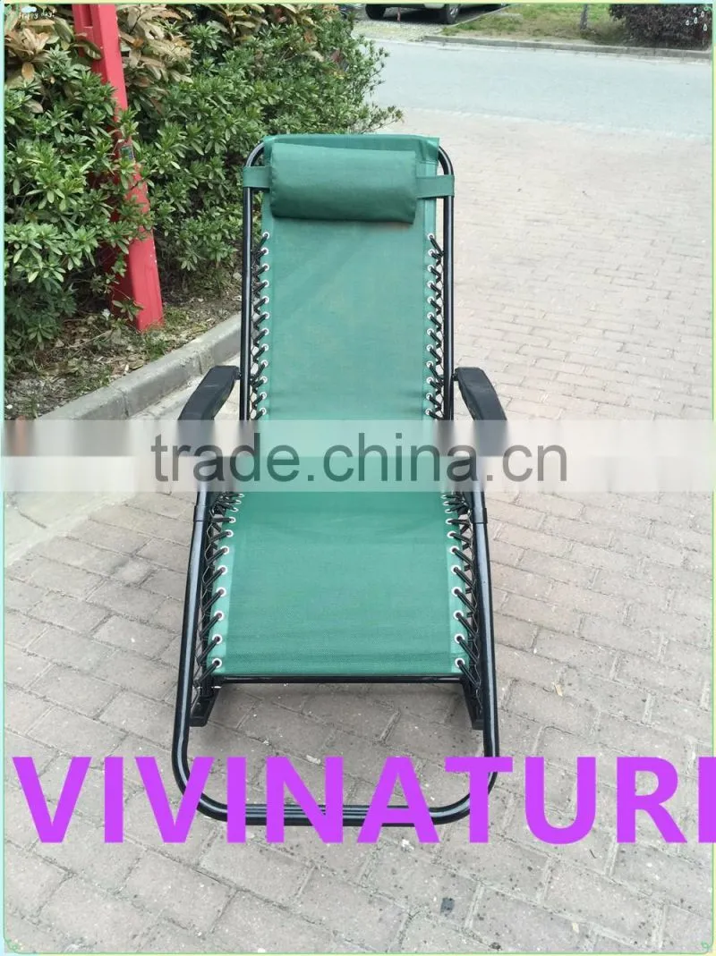 Back Rest with Feet Rest Rattan Lounge Chair