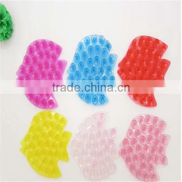 New silicone sucker, double side silicone suction cup with low price
