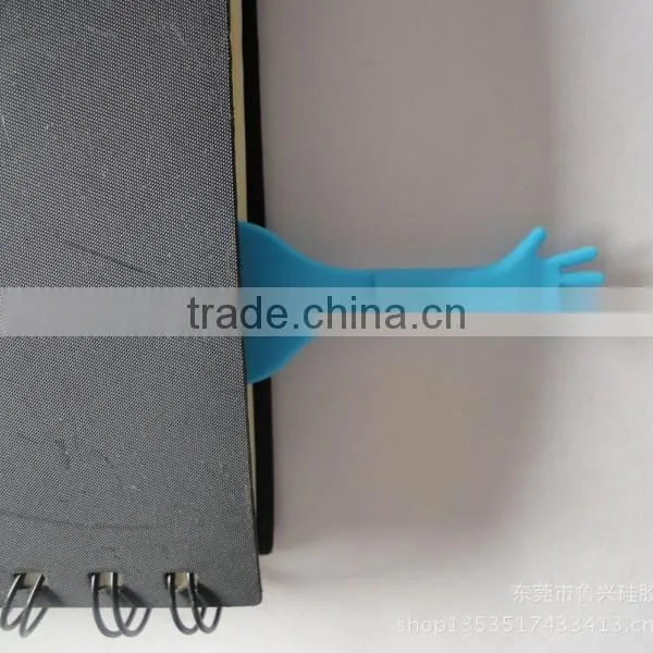 New Style Silicone Fingerprint A Handy Bookmark