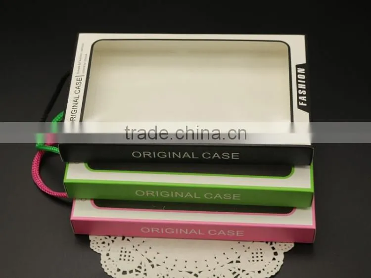 Paper packaging box for Phone case with handle, gift packaging box