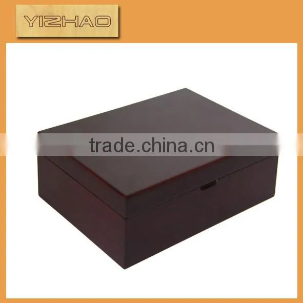Cheap antique Custom wooden tea box,4pcs luxury tea box,10 component wooden tea box