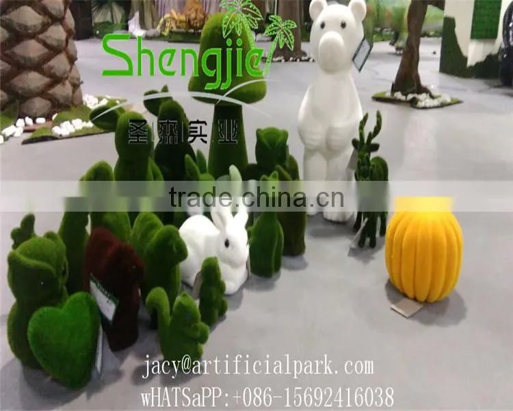 SJLJ013268 high quality plastic football grass for wedding / event / party decoration