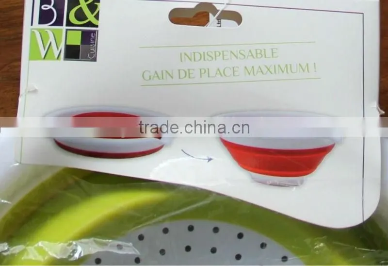 Silicone Retractable Basket for Vegatable