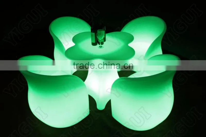 factory direct sale Marquee LED Outdoor Furniture bar chairs