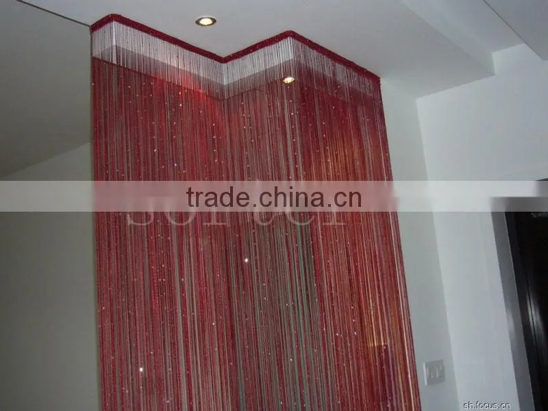 modern decorative string curtain for home or hotel door/window/living room