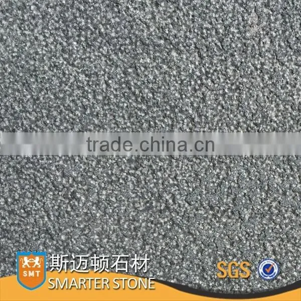 Black basalt tiles stone basalt chiselled finishing for wholesale