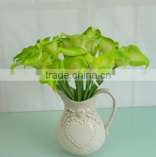 PU blue artificial callas
