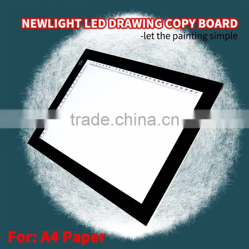 High quality A3 and A4 LED Light Drawing Copy Board Light Box for kids