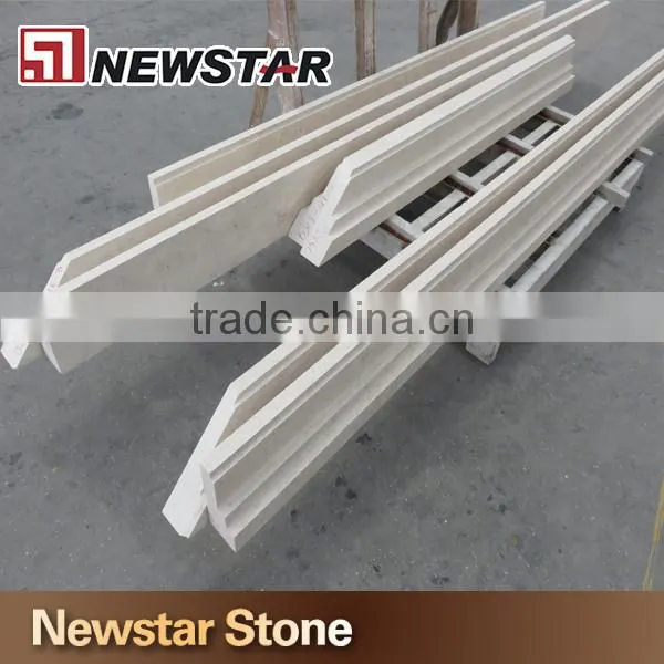 Designed Limestone Decorative Door Moulding