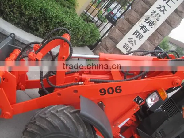 Electric model HZM ZL06 wheel loader with EuroIII engine for Europe market