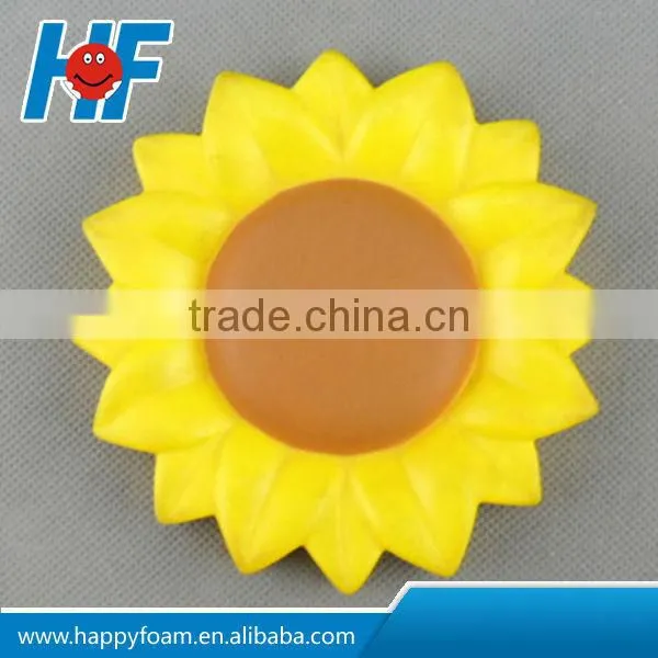 PU promotional sunflower stress ball