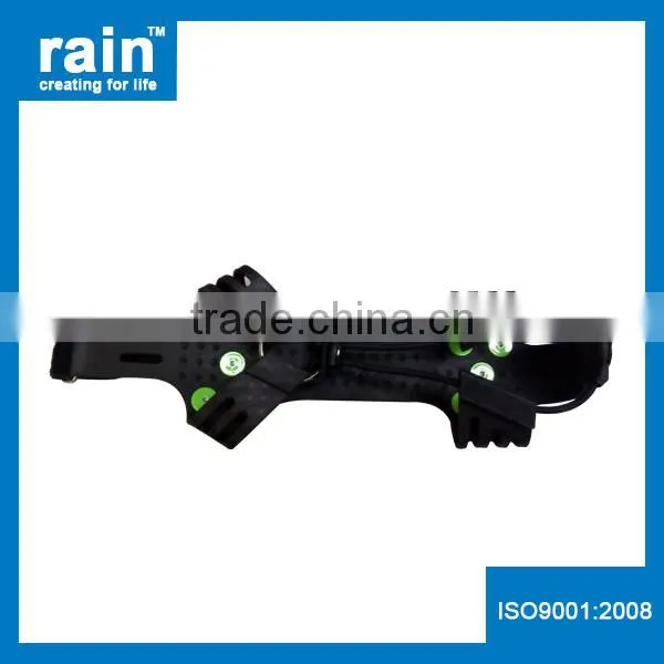 Winter Safety Snow Ice Anti-Slip Shoe Grips Pair - Black