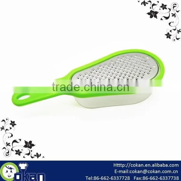 Creative multi-functional manual carrot grater ,vegetable grater with container,cheese box grater