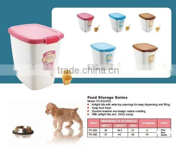 Airtight pet food dispenser