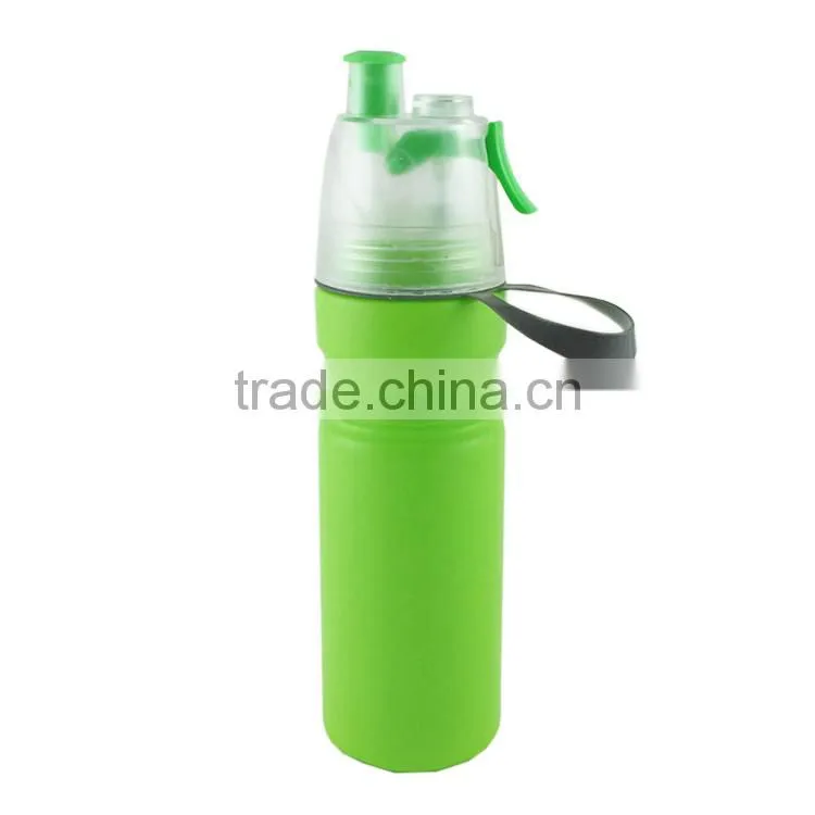 2017 Customized according to customer logopop-top can plastic cans bottle PC new style sport bottle