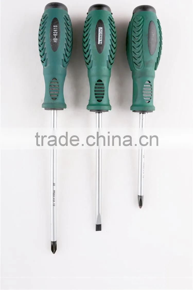 Magnetic Plastic Handle Screwdriver