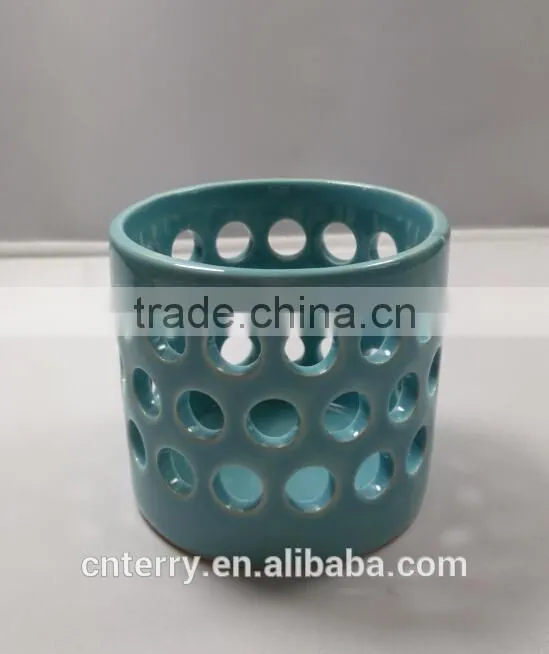 2015 newly launched Ceramic solar hollow out the lamp