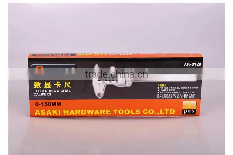 AK-2910 Promotion Digital Electronic Vernier Caliper With Large Screen