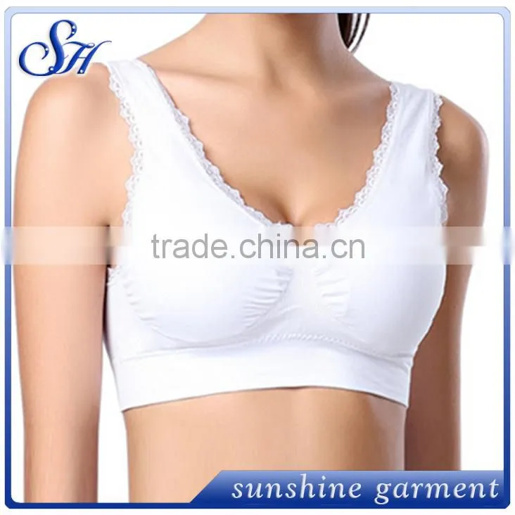 Sexy women yoga fitness stretch workout tank top