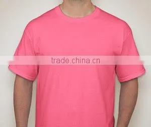 Plain Round Neck Tee shirt/ Custom your design