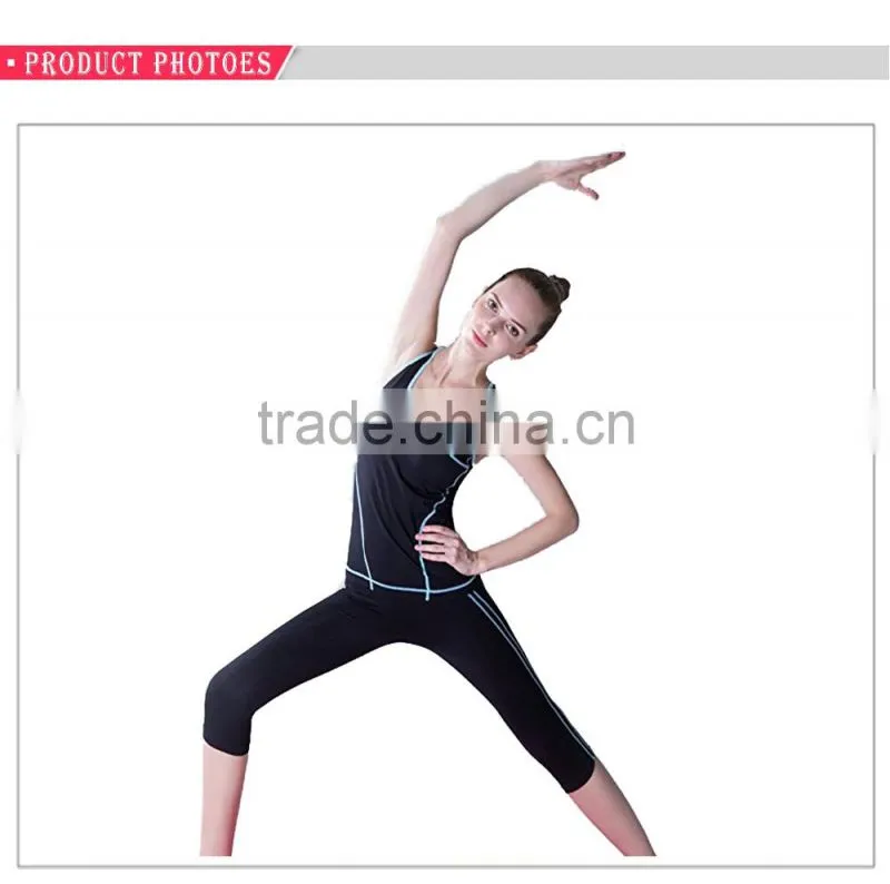 Wholesale Fit Active Sports Yoga Clothing Women's Fitness Yoga Wear Set