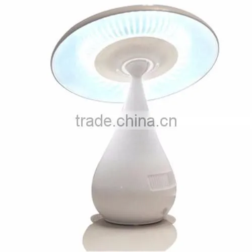 Air purification mushroom led lamp charging bedroom bedside table lamp touch sensitive desk desk portable gift