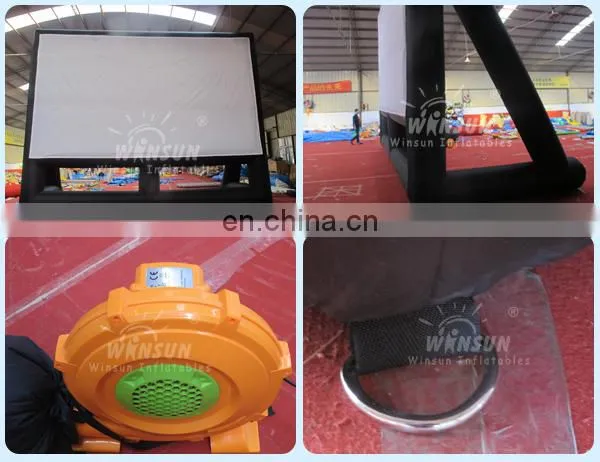 Giant Inflatable Cinema Screen / Outdooor Inflatable Screen For Sale