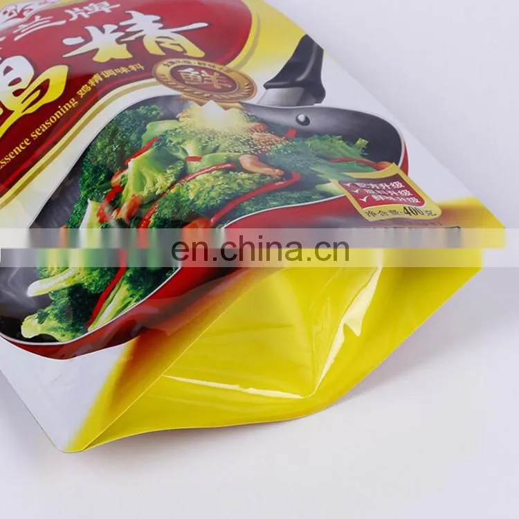 Safe Food Grade Plastic Aluminium Foil Packaging Pouch/Stand up Spout Pouch Sauce Bag