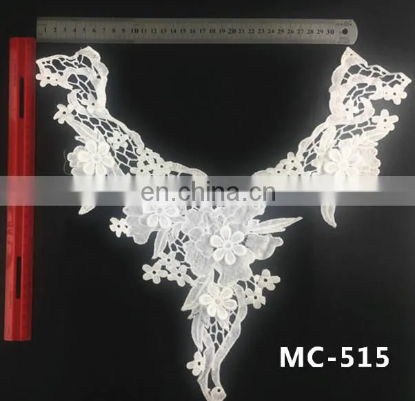Embroidery Chemical Flower Neck Lace Collar