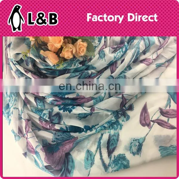 High quality popular beautiful digital print polyester fabric