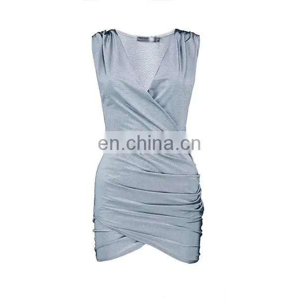 Hot!Sexy summer dress deep v-neck bodycon designer one piece party dress