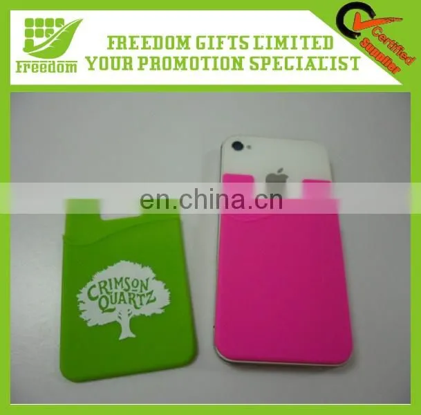 Custom Logo Promotional Cell Phone Card Holder