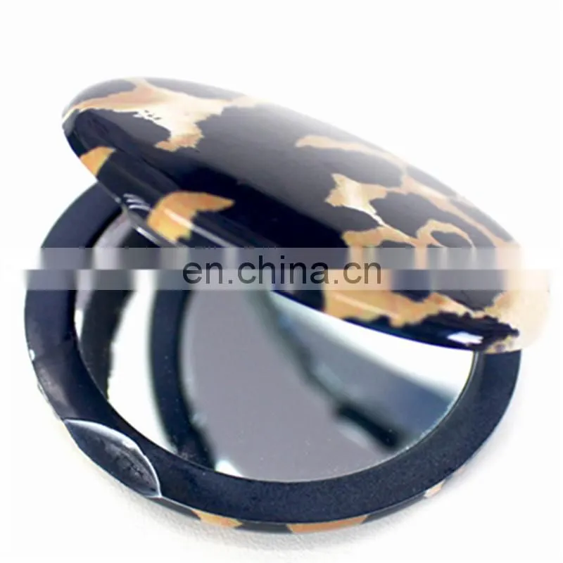 most fashionable design logo yes foldable makeup compact cosmetic hand gift mirrors wholesale