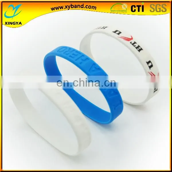 Promotional Silicone wristbands / Custom Silicone Wristband / Adjustable Silicon Wristband