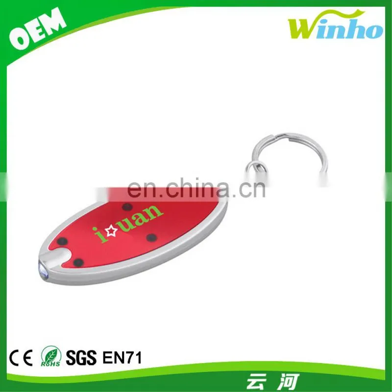 Winho hot selling oval key tag light