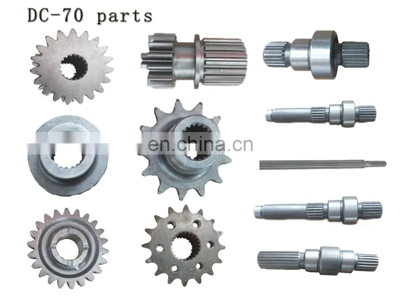 High good quality transmission gear sprocket for kubota DC70 agricultural machinery parts