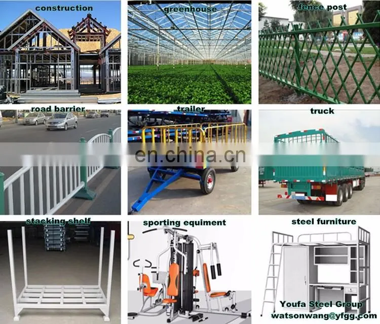 Galvanized square steel pipe, galvanized steel square tube, gi hollow pipe