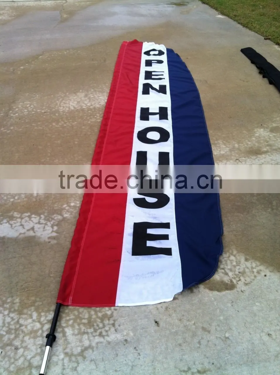 Outdoor promotional Flying teardrop Beach Flag