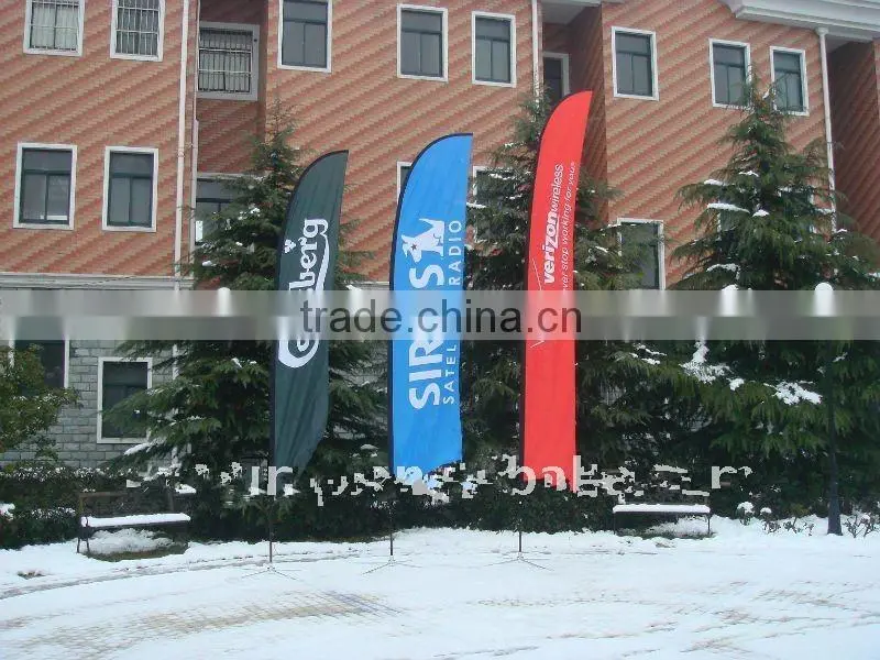 beach feather flags