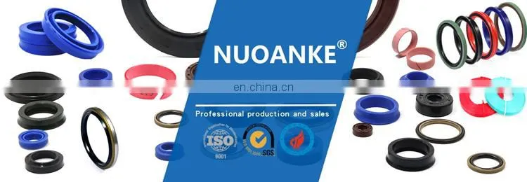 China Manufacture U Cup Dust Step Buffer Polyurethane PU Rubber Hydraulic Piston Rod Oil Seal Hydraulic Cylinder Seal
