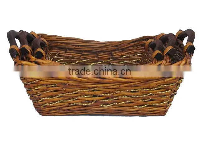 Willow pattern basin, willow-type hat decorations